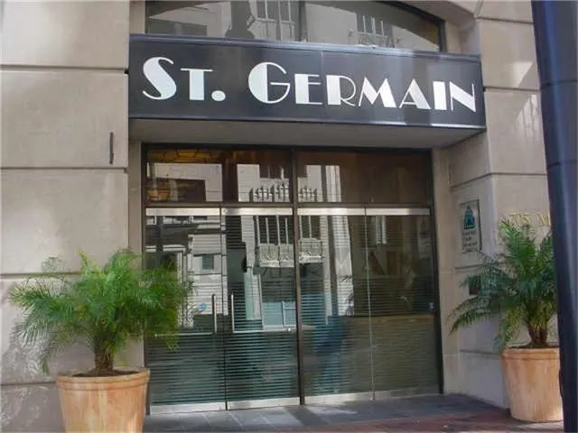 a front view of a building