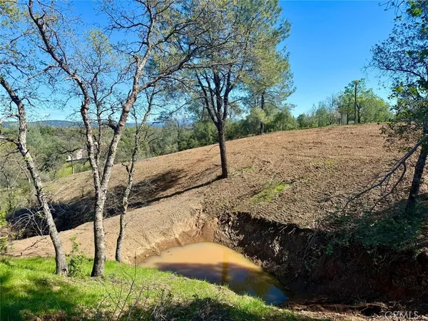 a view of a backyard of the house