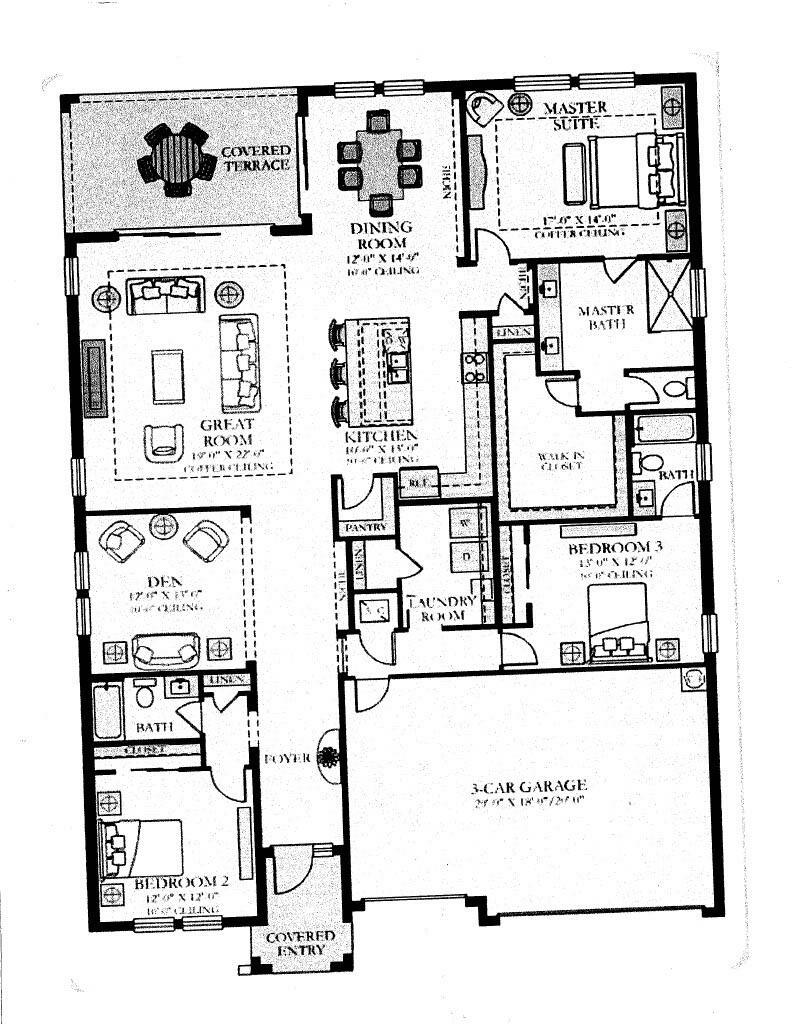 1062 Ember Ridge Run Loxahatchee, FL 33470 - Photo 34 of 34 1062 Ember Ridge Run_Floorplan