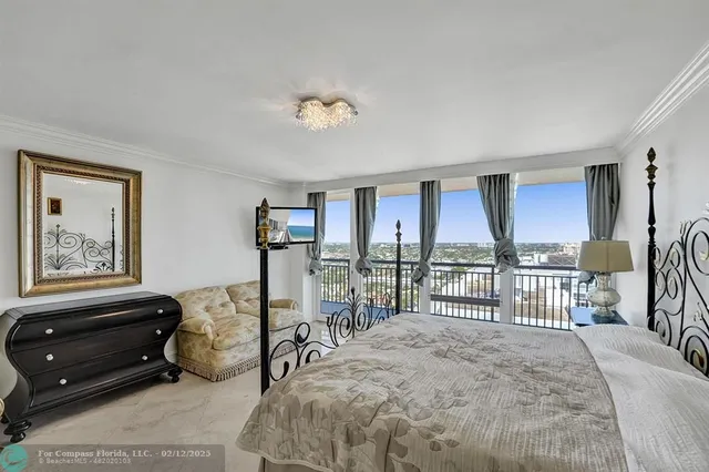 a view of beach and ocean