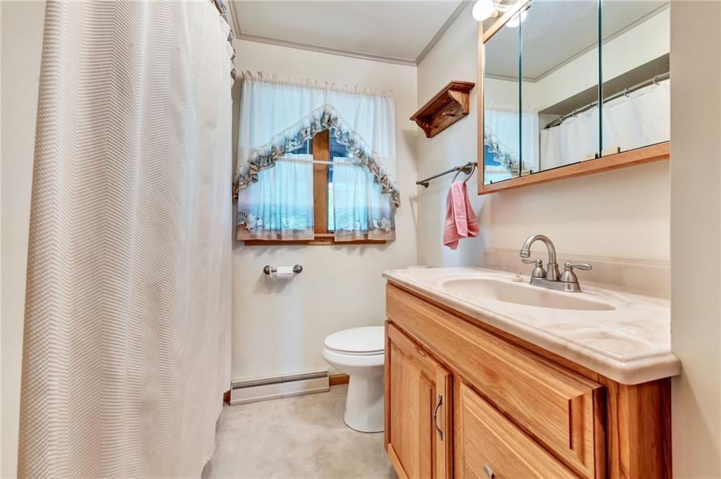 116 Eckles Drive Industry, PA 15052 - Photo 22 of 30 a bathroom with a sink and a toilet