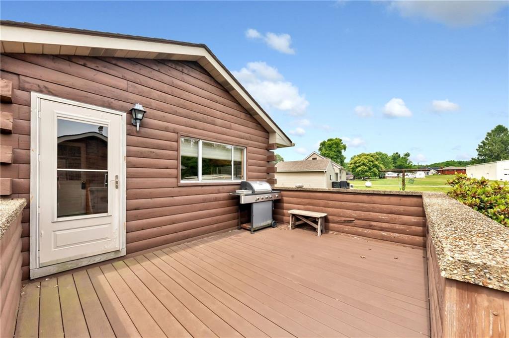 116 Eckles Drive Industry, PA 15052 - Photo 26 of 30 a view of a terrace with wooden floor and outdoor seating