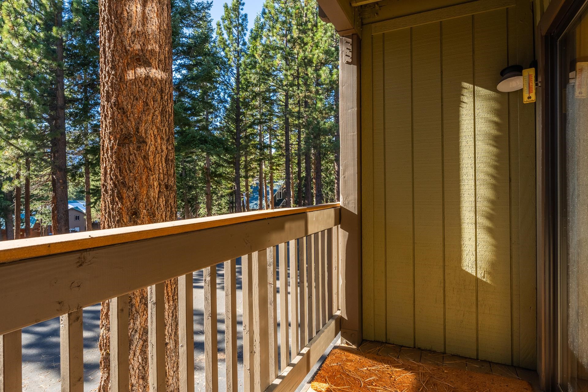 153 Lake Mary Road, Unit 29 Mammoth Lakes, CA 93546 - Photo 25 of 44 a view of a balcony