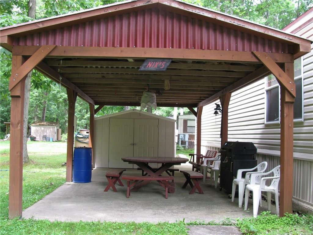 1375 Bucktail Road Jamestown, PA 16134 - Photo 3 of 23 CEMENT PAVILION AND SHED