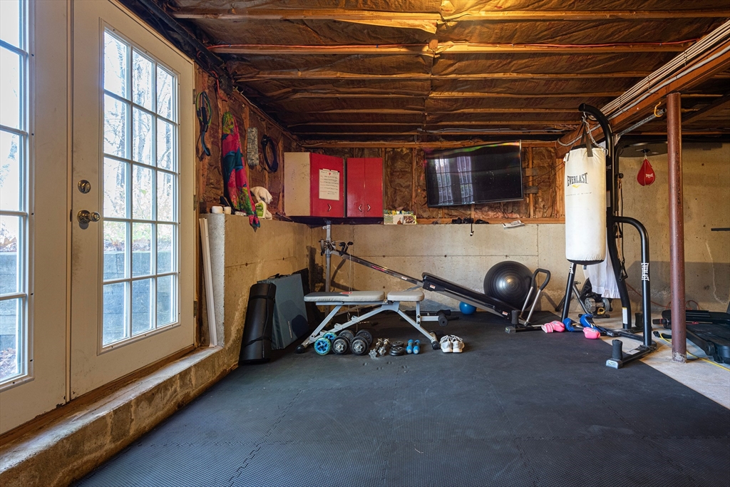 5 June Street Pepperell, MA 01463 - Photo 22 of 31 a room with gym equipment