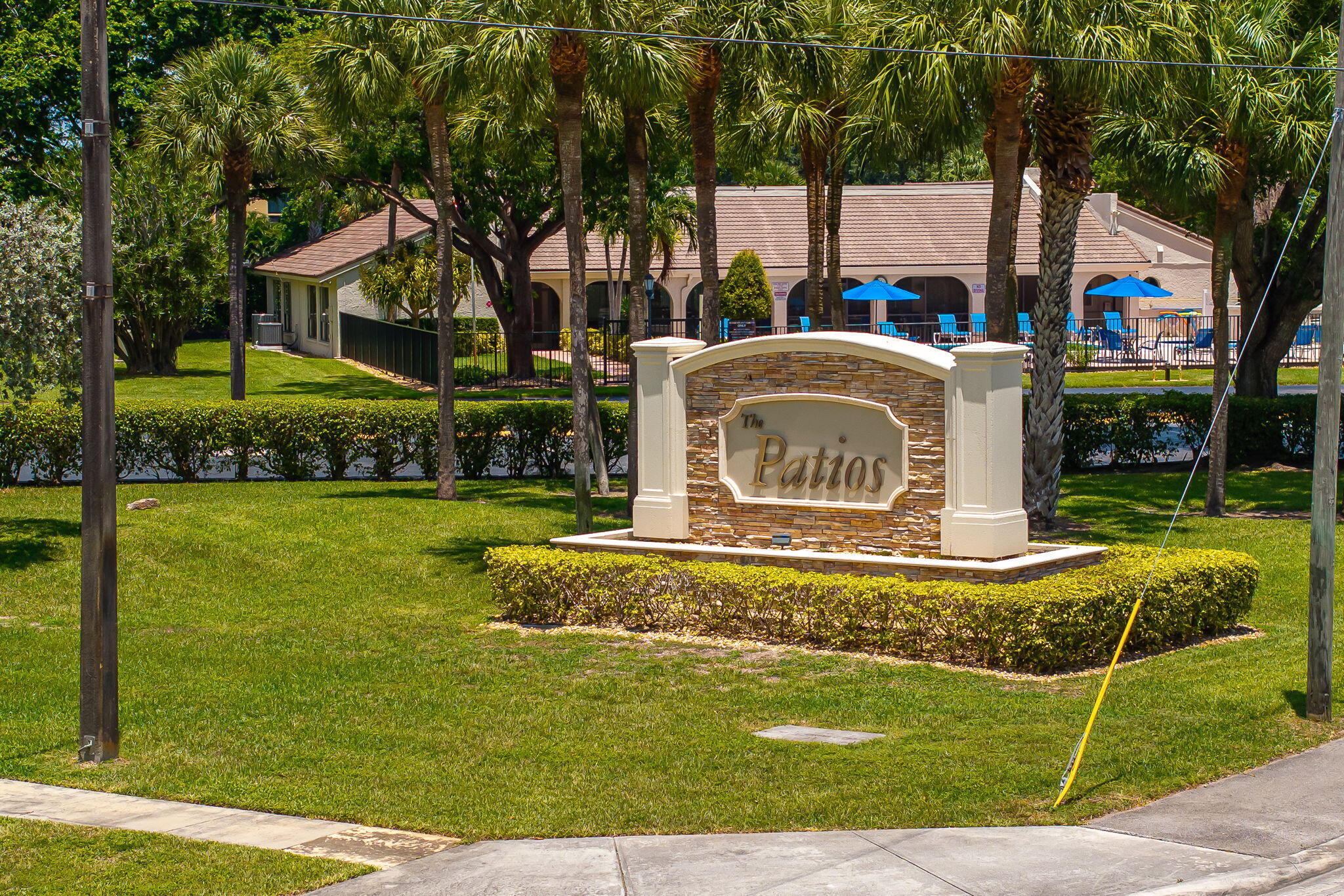 9220 Southwest 14th Street, Unit 3208 Boca Raton, FL 33428 - Photo 26 of 43 a view of swimming pool with a garden
