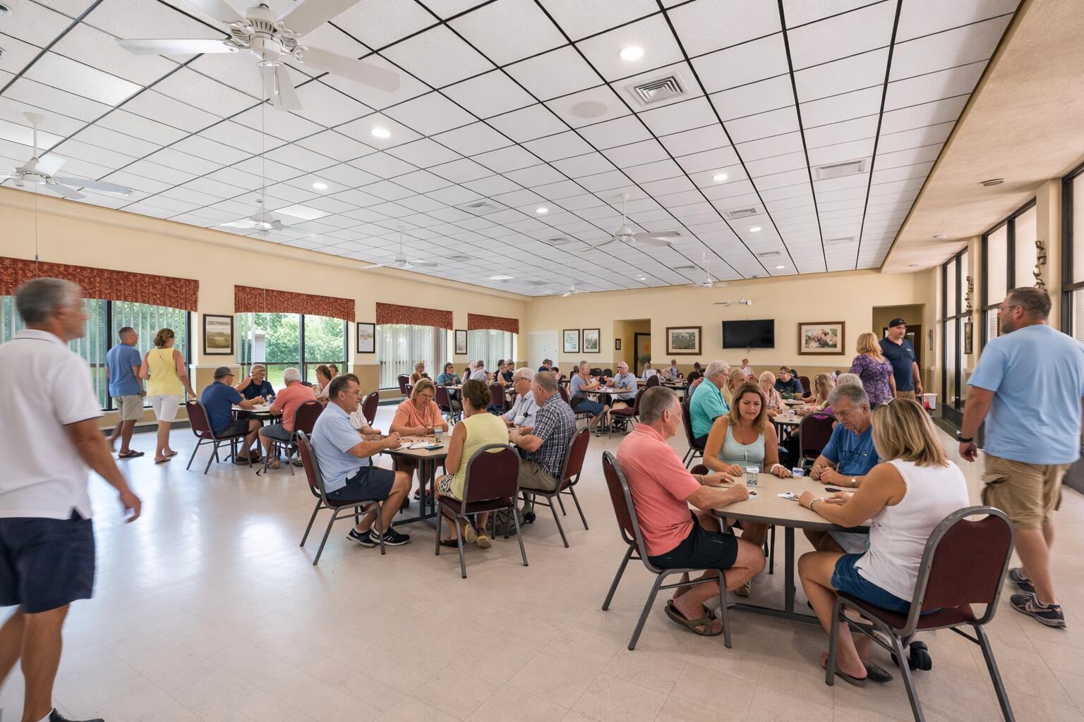 9220 Southwest 14th Street, Unit 3208 Boca Raton, FL 33428 - Photo 32 of 43 a group of people sitting on a room with furniture