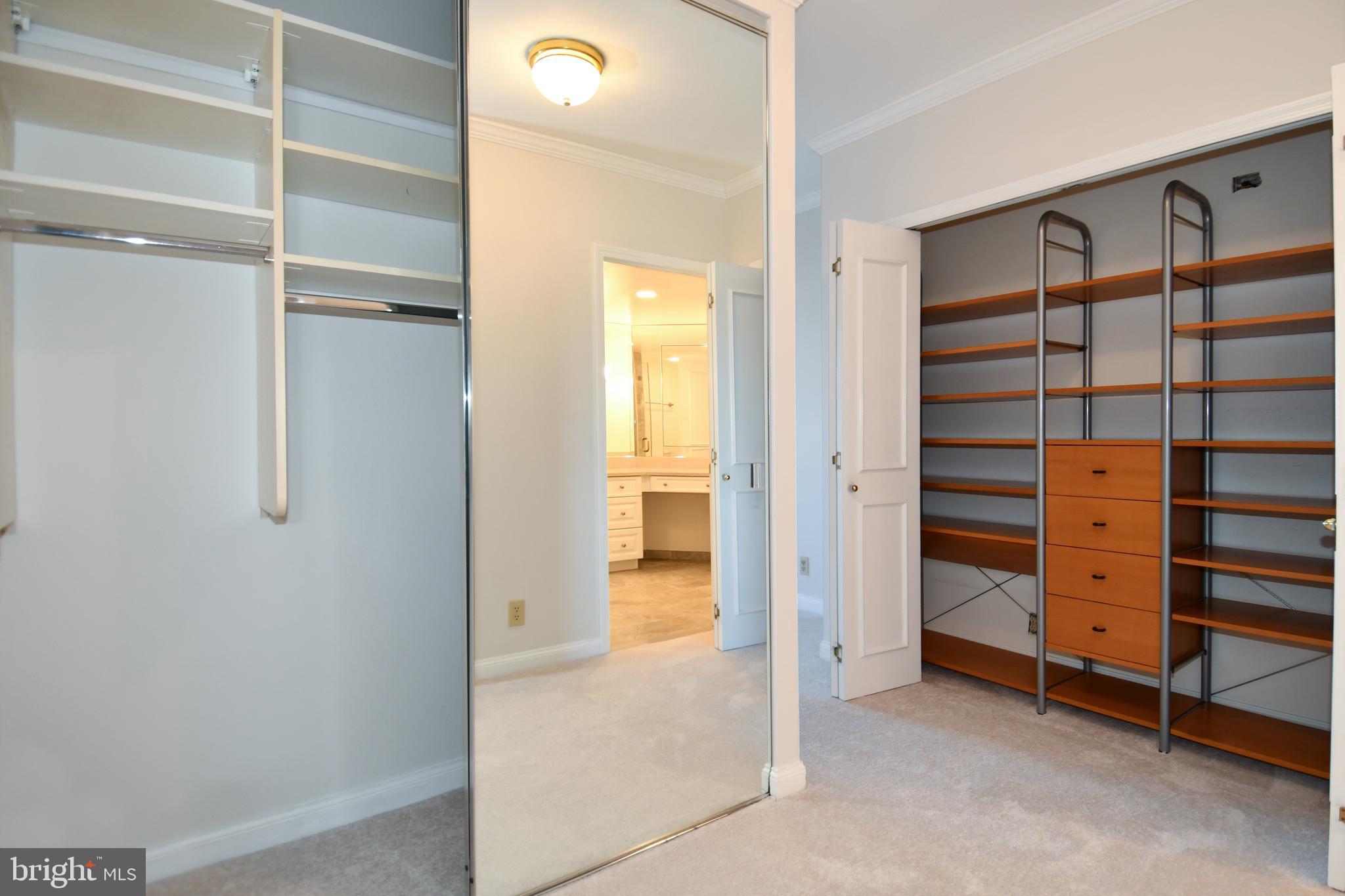 1250 South Washington Street, Unit 816 Alexandria, VA 22314 - Photo 22 of 58 a view of walk in closet with clothes and shoes