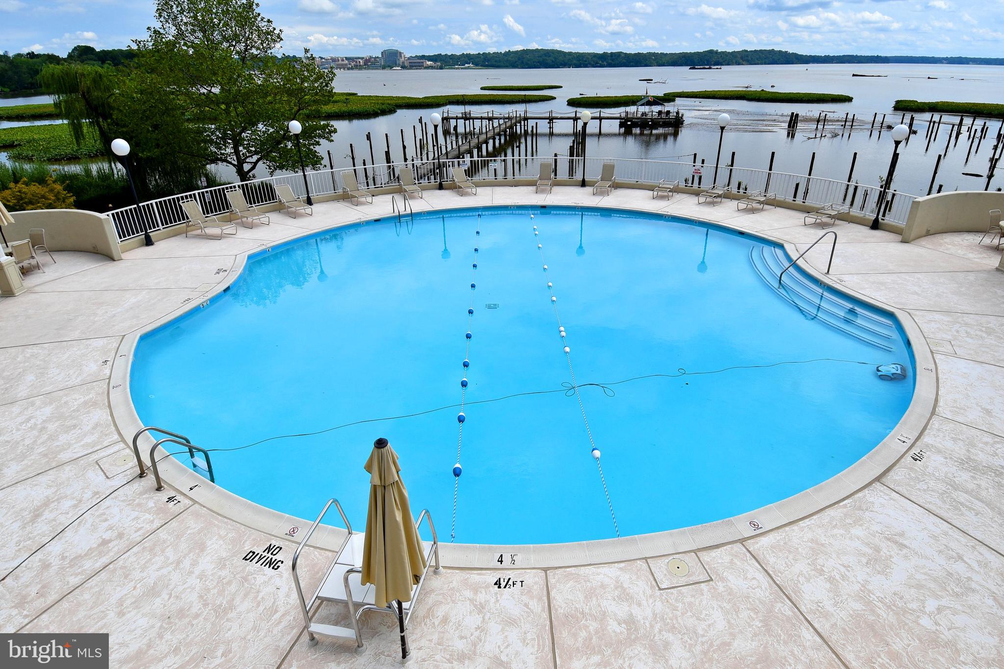 1250 South Washington Street, Unit 816 Alexandria, VA 22314 - Photo 42 of 58 a view of a swimming pool