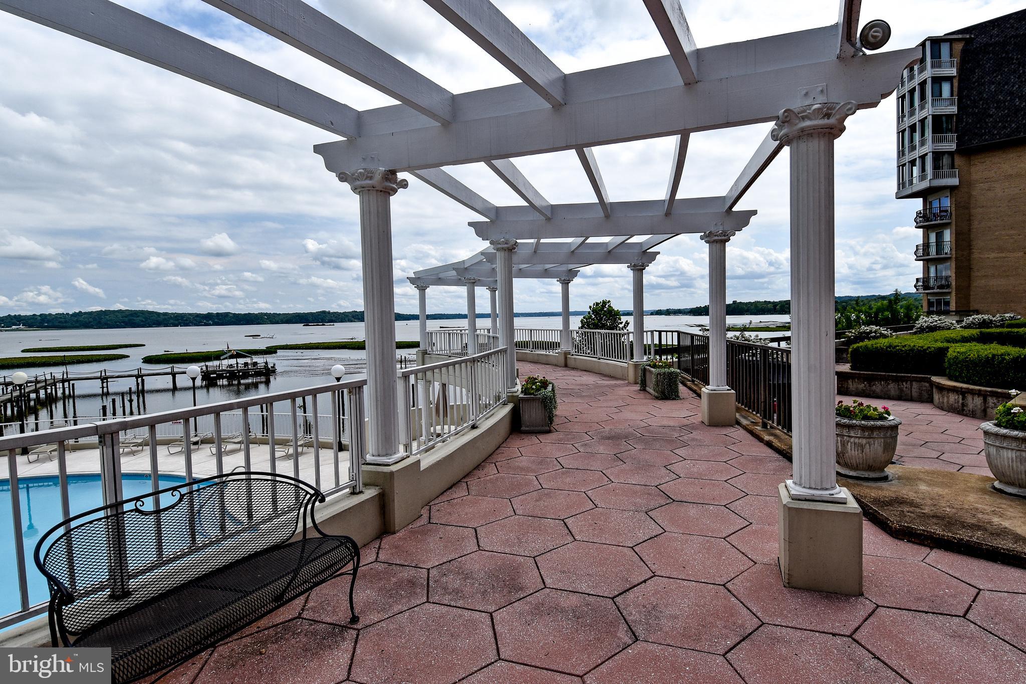 1250 South Washington Street, Unit 816 Alexandria, VA 22314 - Photo 43 of 58 a view of a porch with furniture
