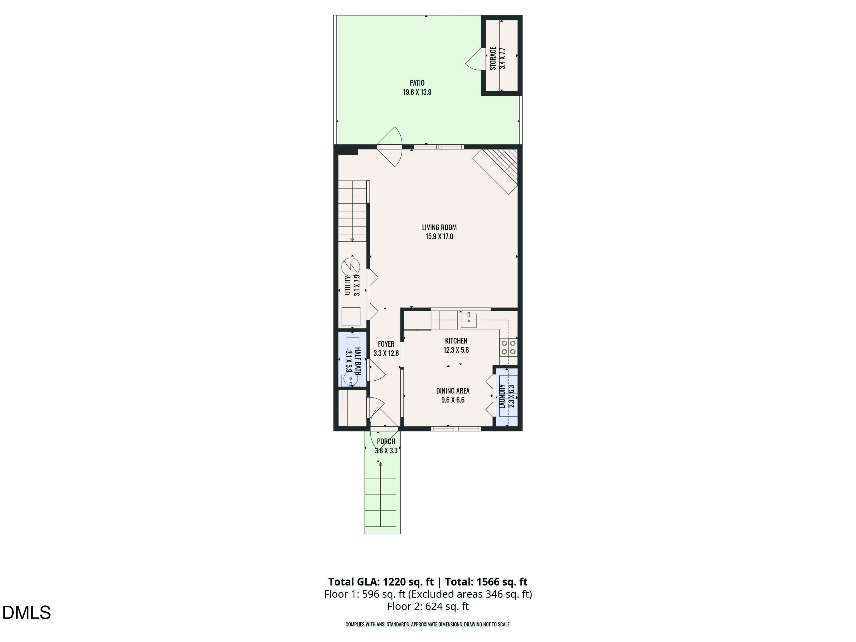 7729 Bernadette Lane Raleigh, NC 27615 - Photo 33 of 34 Floorplan_7729 Bernadette Lane_Page_1