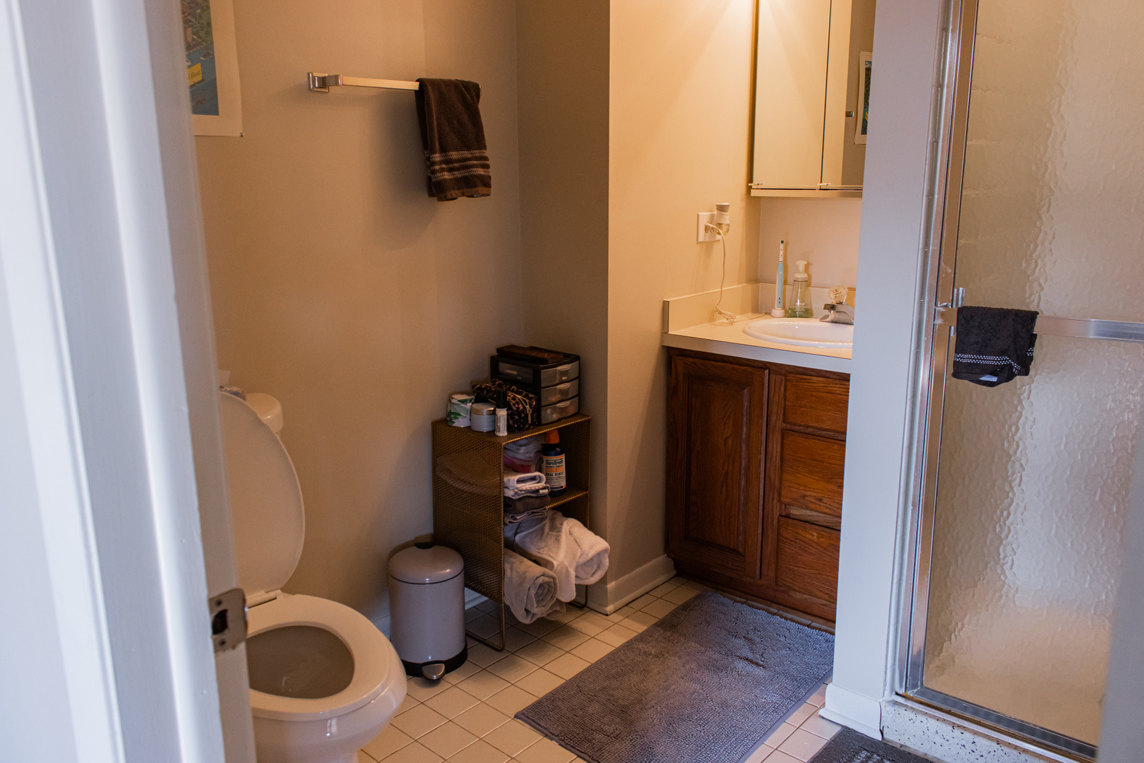440 North Racine Avenue, Unit 2 Chicago, IL 60642 - Photo 18 of 20 a bathroom with a toilet and a sink