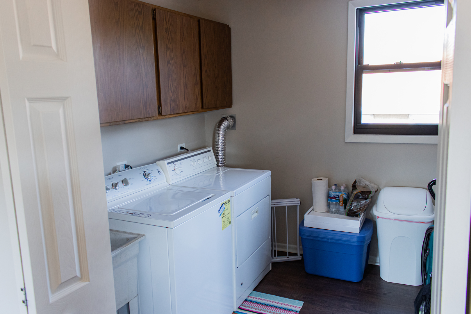 440 North Racine Avenue, Unit 2 Chicago, IL 60642 - Photo 19 of 20 a utility room with dryer and washer