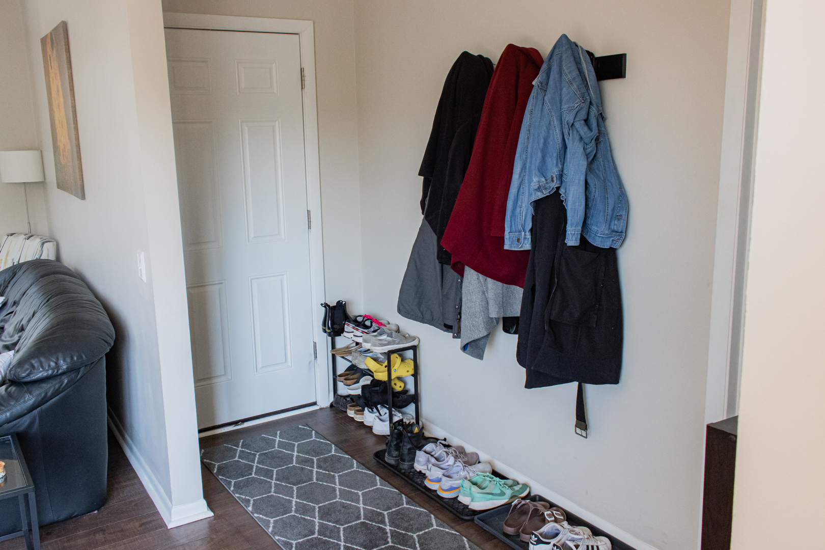 440 North Racine Avenue, Unit 2 Chicago, IL 60642 - Photo 20 of 20 a view of walk in closet with clothes and shoes