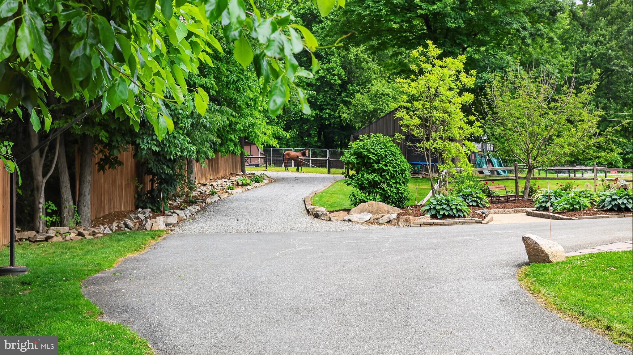 5325 Hammond Road New Holland, PA 17557 - Photo 48 of 73 Serene pathway through lush greenery.