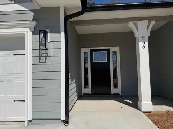 a view of front door