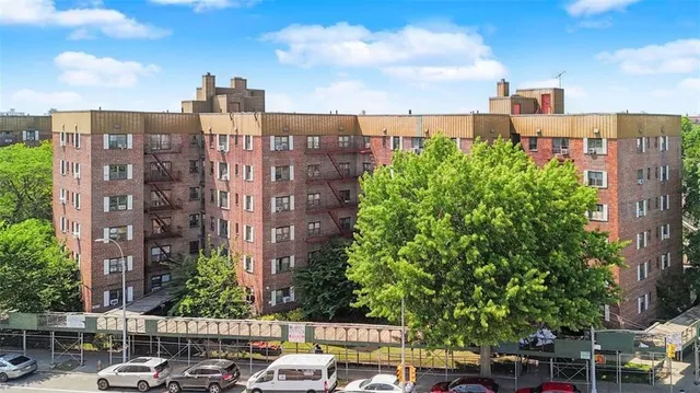 a view of a city with tall buildings