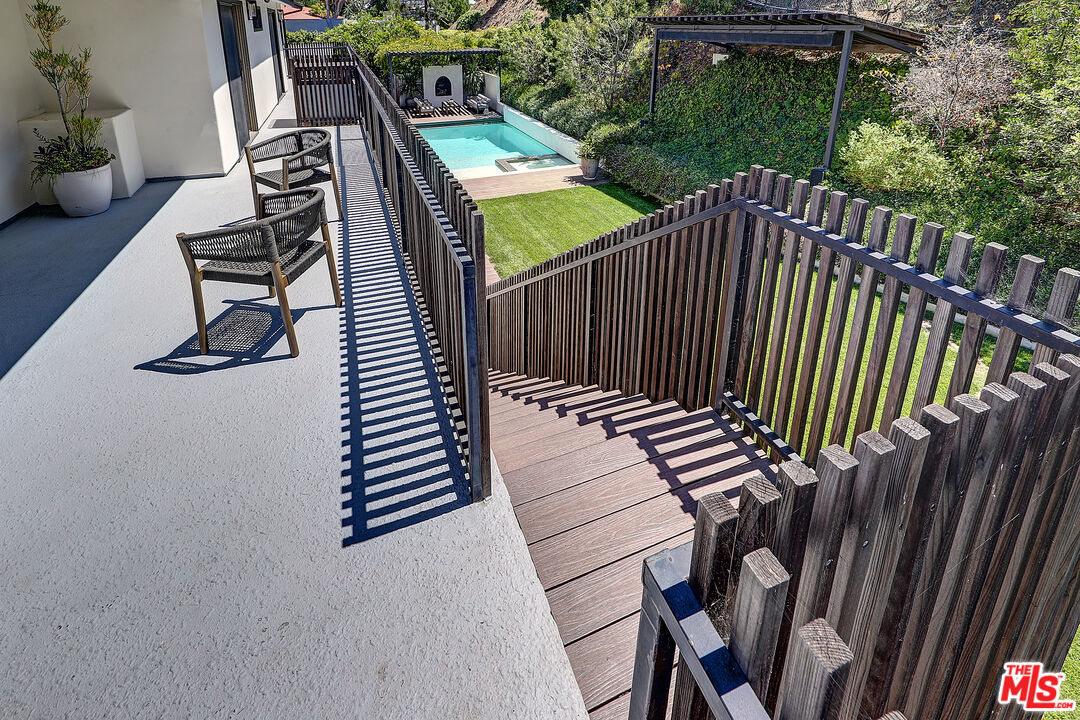 8674 Edwin Drive Los Angeles, CA 90046 - Photo 30 of 53 a view of stairs and patio