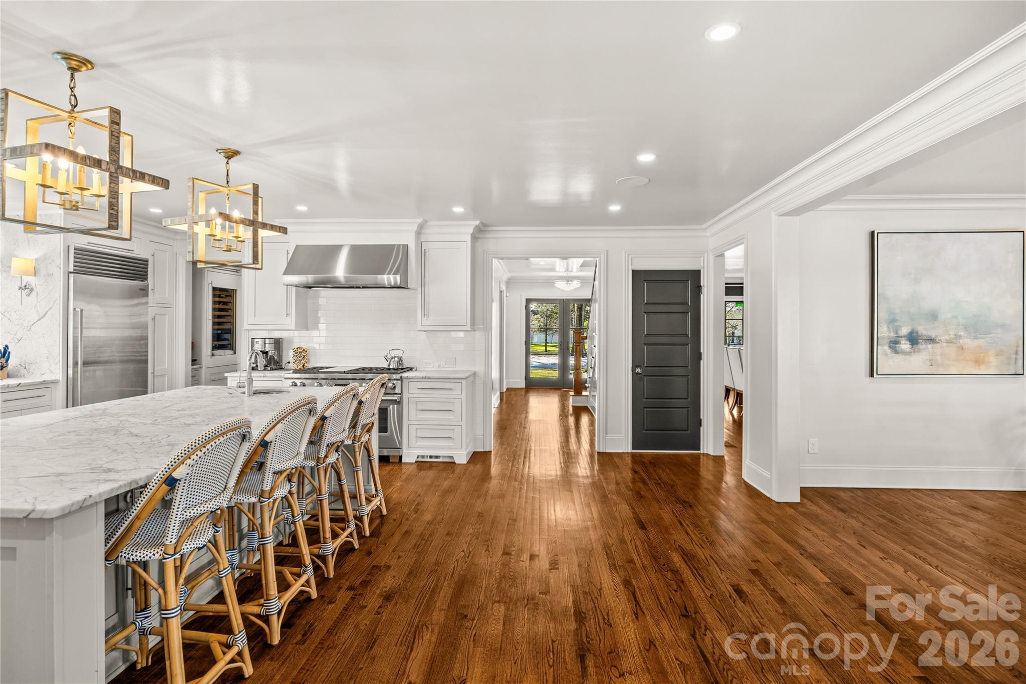 1935 Queens Road West Charlotte, NC 28207 - Photo 20 of 48 a view of a kitchen and dining room