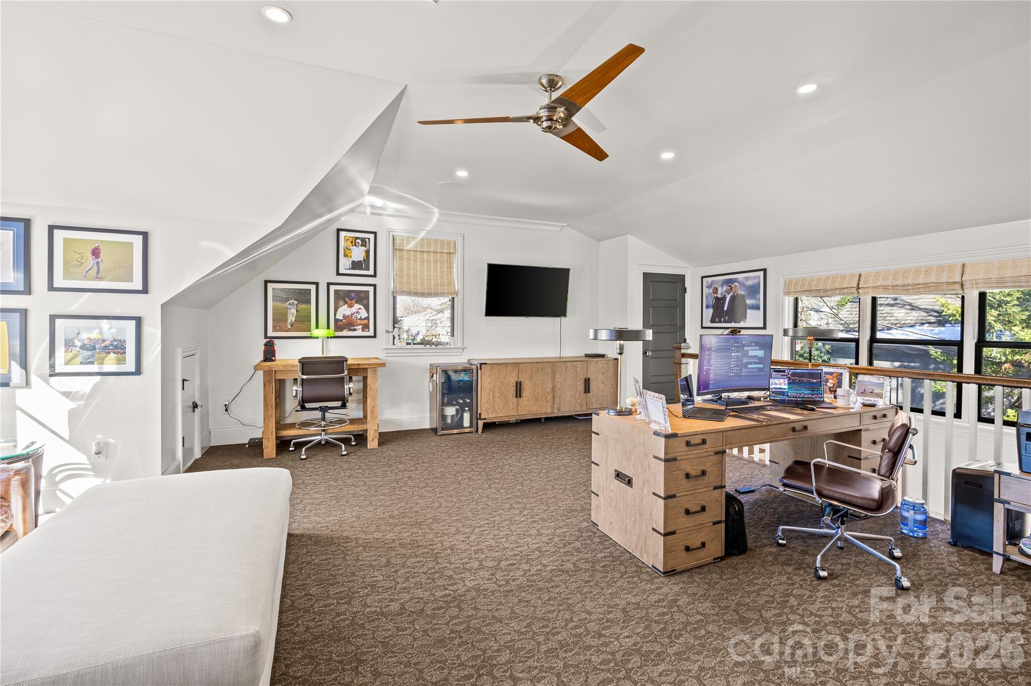 1935 Queens Road West Charlotte, NC 28207 - Photo 46 of 48 a living room with furniture and a flat screen tv