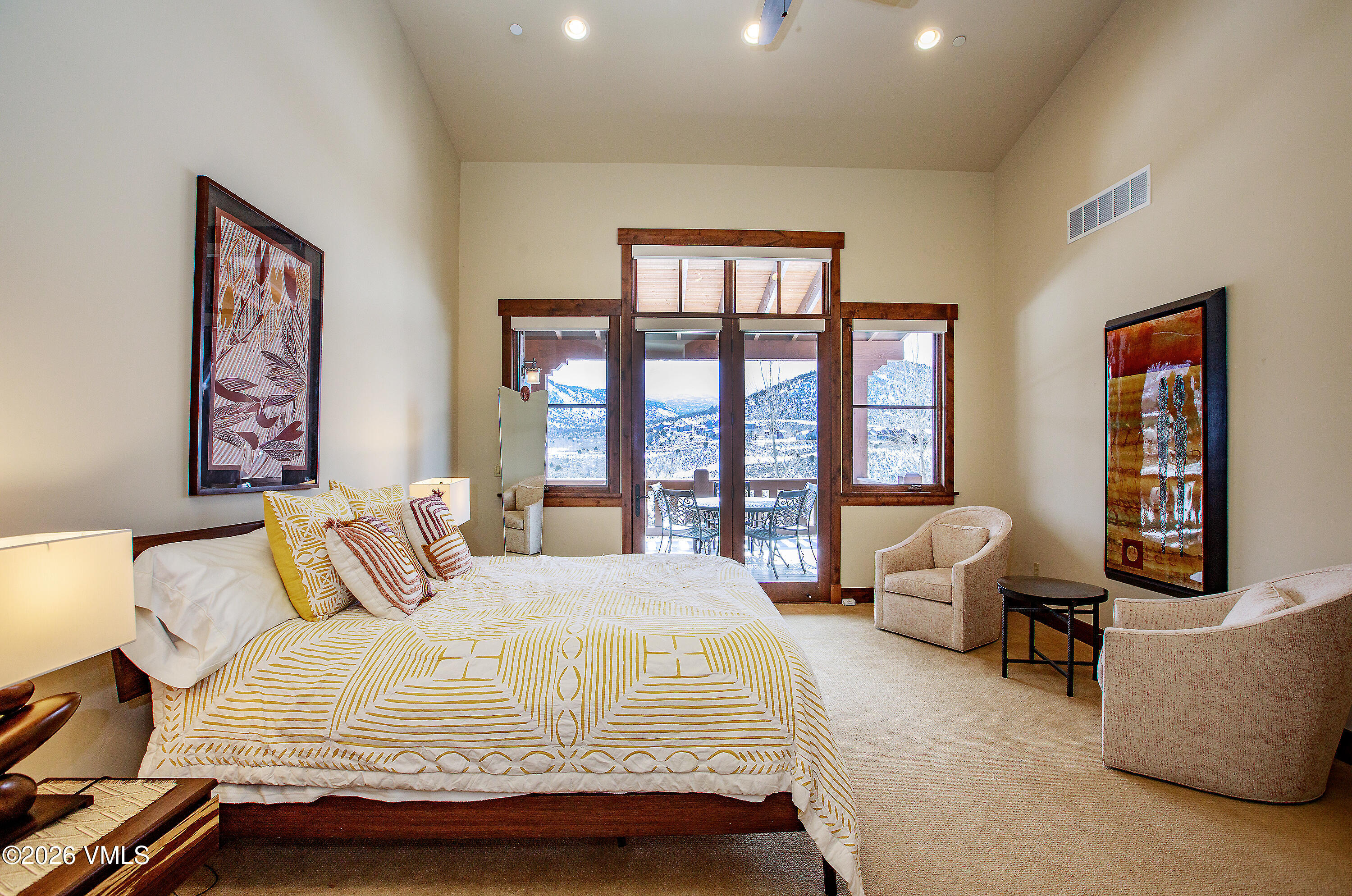 2753 East Haystacker Drive Eagle, CO 81631 - Photo 21 of 41 a bedroom with a bed furniture and a window