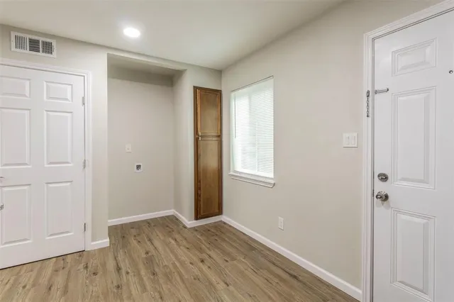 wooden floor in an empty room