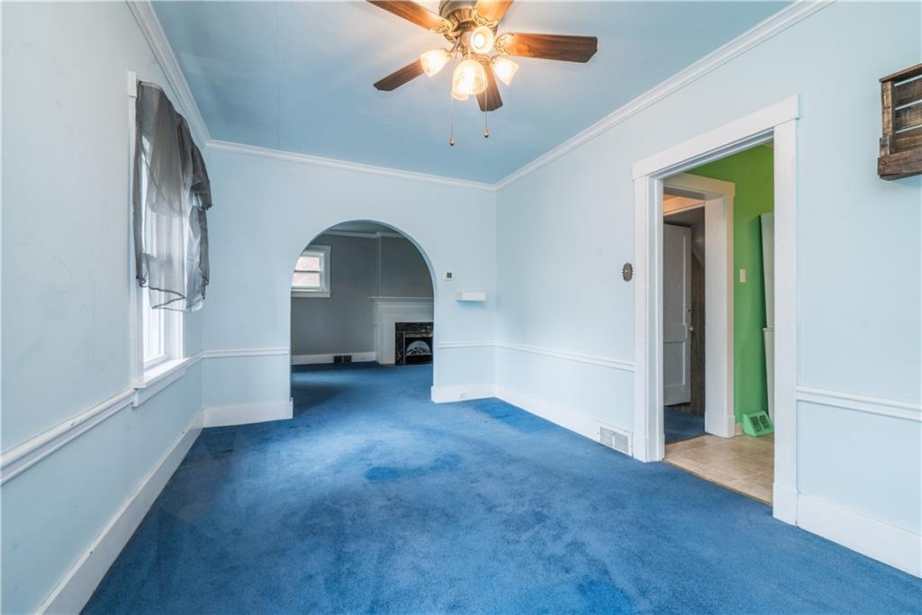 1819 Viruth Street Pittsburgh, PA 15212 - Photo 12 of 50 a view of empty room with ceiling fan