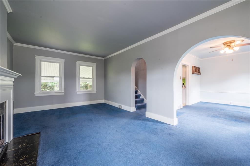 1819 Viruth Street Pittsburgh, PA 15212 - Photo 5 of 50 an empty room with windows