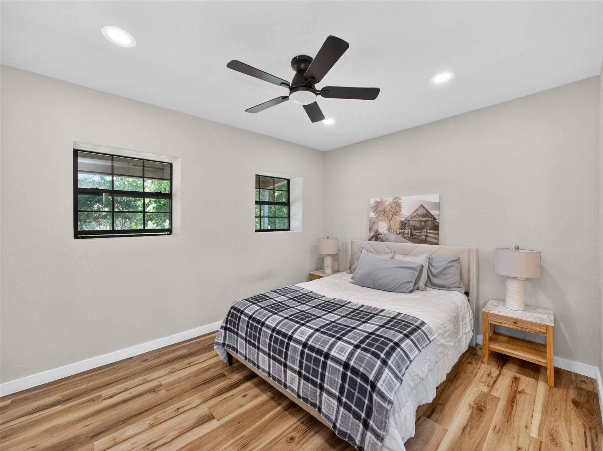 411 Avila Lane Briggs, TX 78608 - Photo 15 of 39 a bedroom with bed and window