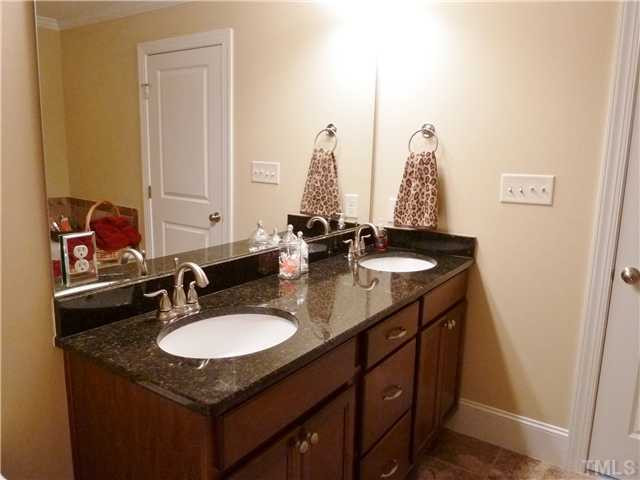 212 Bickett Boulevard Raleigh, NC 27608 - Photo 9 of 20 Upgraded 36 inch dual vanity with granite counter tops in your master spa. Master Bath/Spa