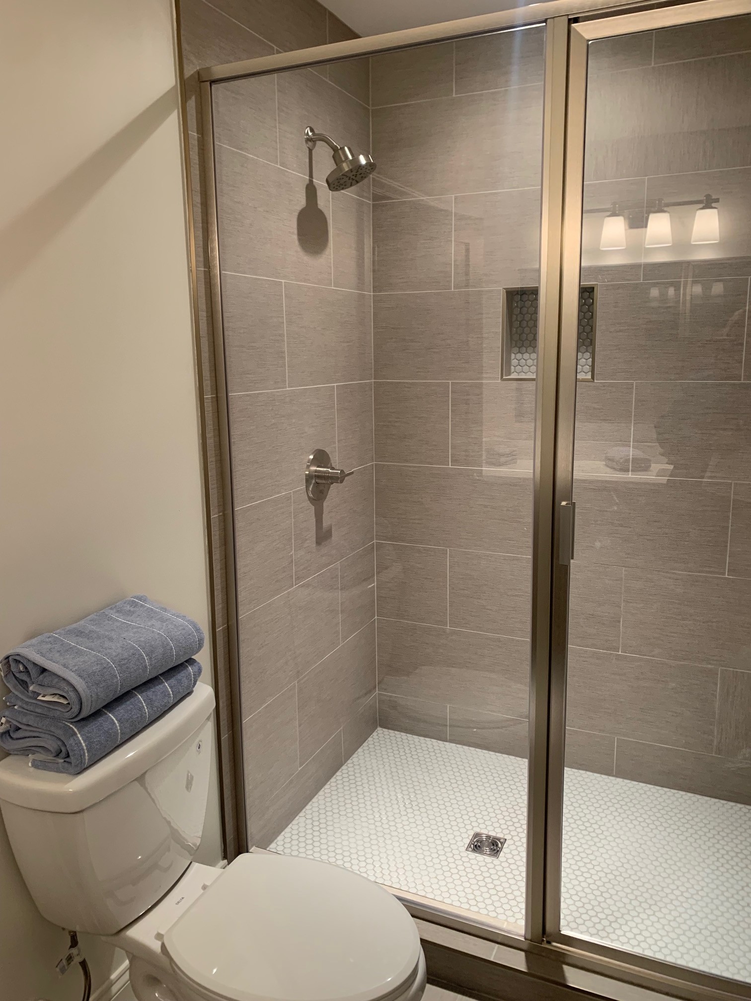 326 West Main Street, Unit 1 Lebanon, TN 37087 - Photo 52 of 63 a bathroom with a toilet and a shower