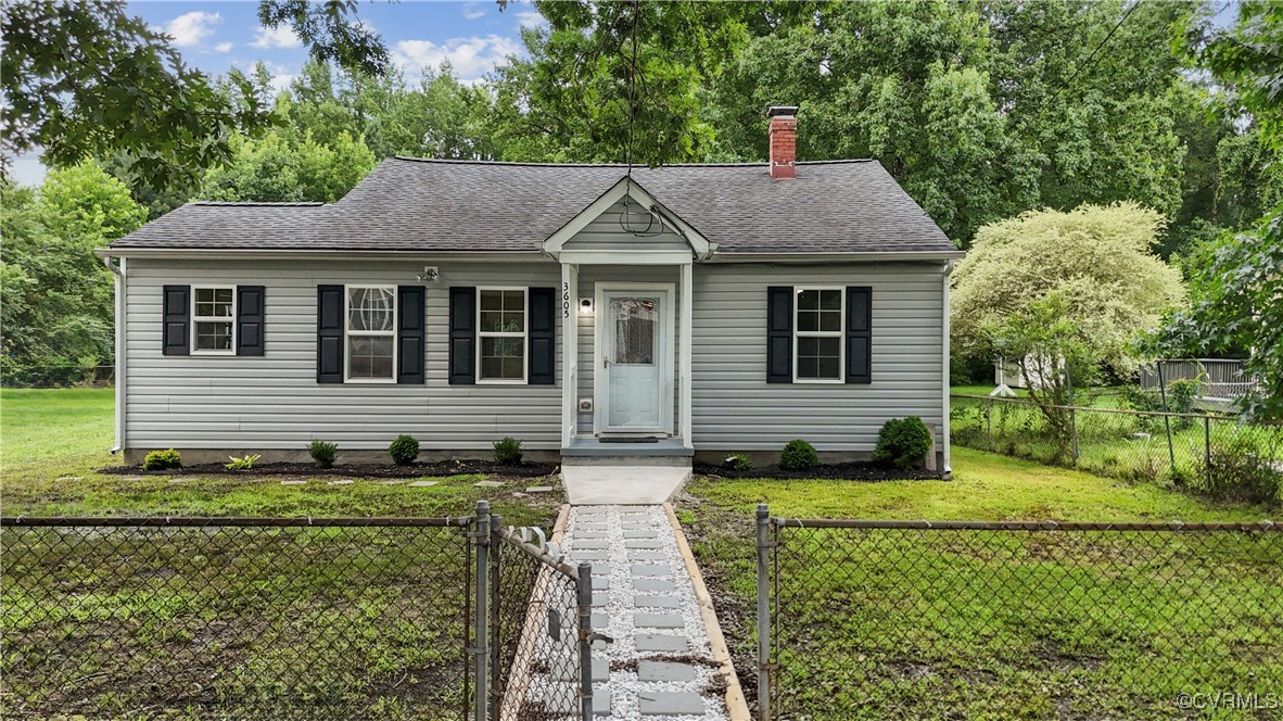 3605 Dupuy Road Petersburg, VA 23803 - Photo 1 of 31 View of front of property with a chimney, a shingl