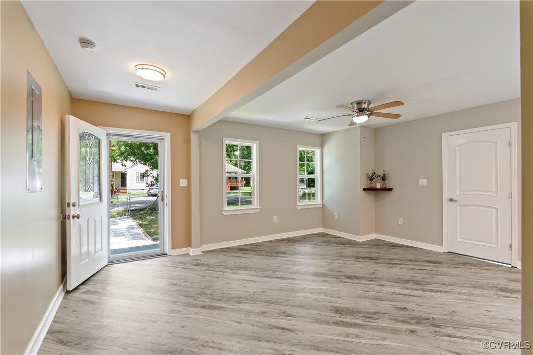 3605 Dupuy Road Petersburg, VA 23803 - Photo 7 of 31 Foyer entrance featuring wood finished floors and