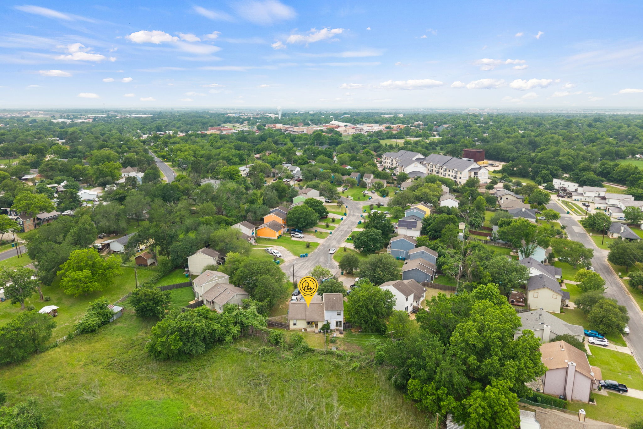 128 Hillside Drive Elgin, TX 78621 - Photo 37 of 38 Ariel view