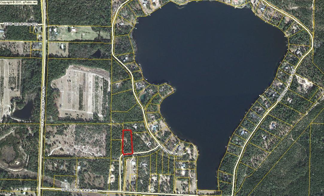 Lot 49 Spring Lake Road DeFuniak Springs, FL 32433 - Photo 1 of 8 a bird view of a house