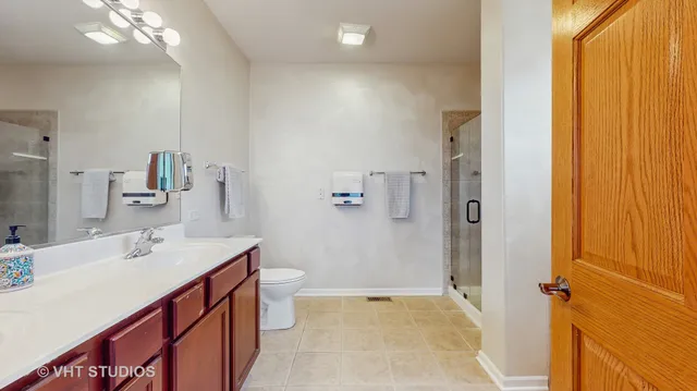 a view of an entryway with a fireplace