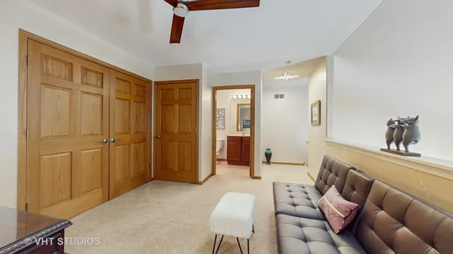 a view of front door with outdoor seating