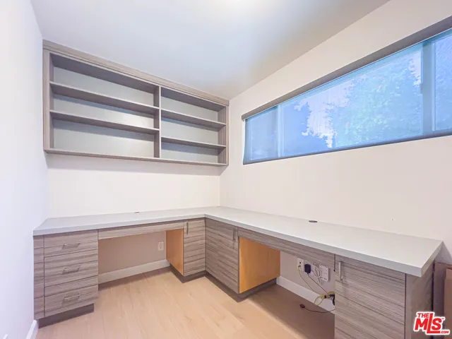 a room with storage and utility