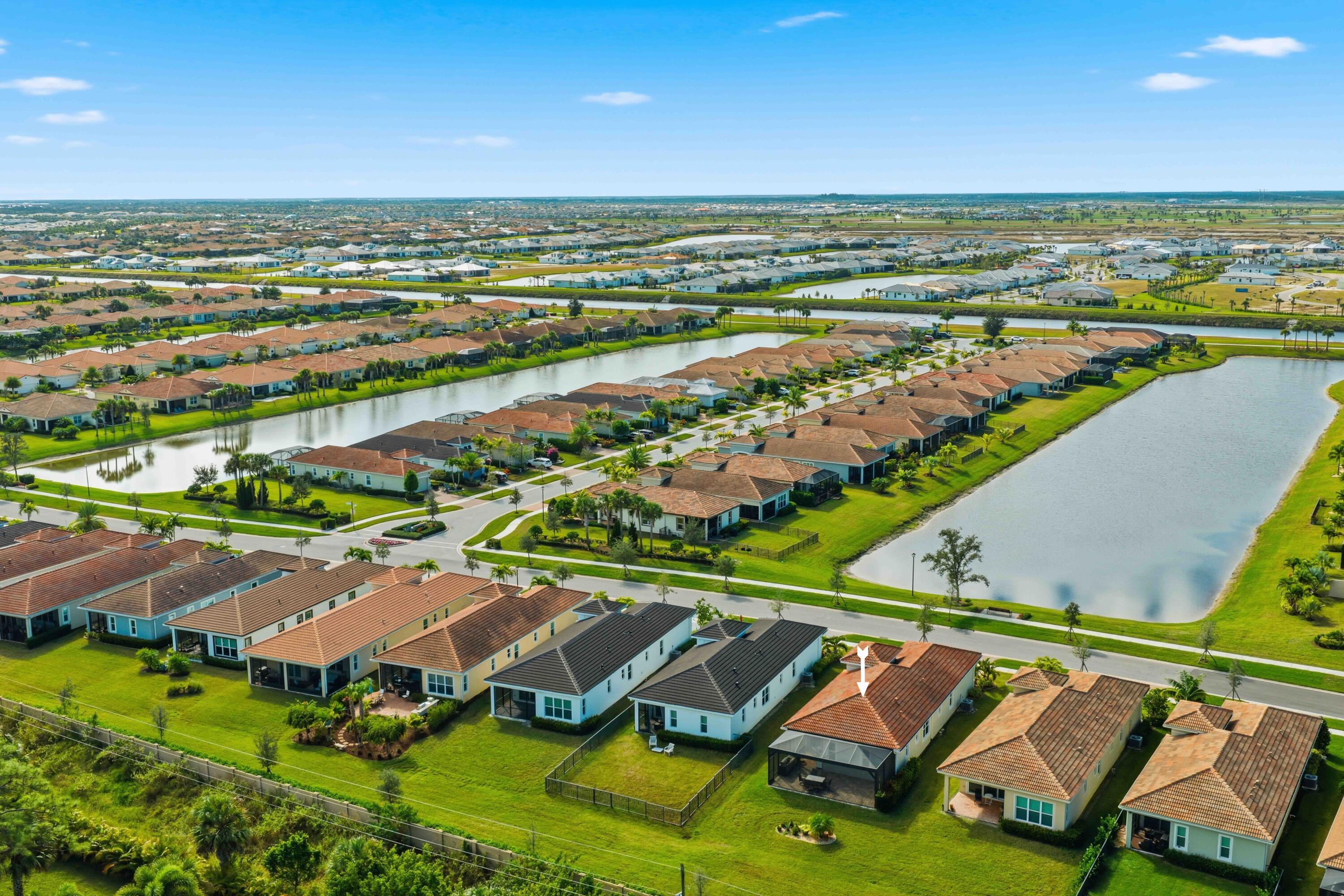 11473 Southwest Visconti Way Port St. Lucie, FL 34986 - Photo 36 of 69 an aerial view of a city