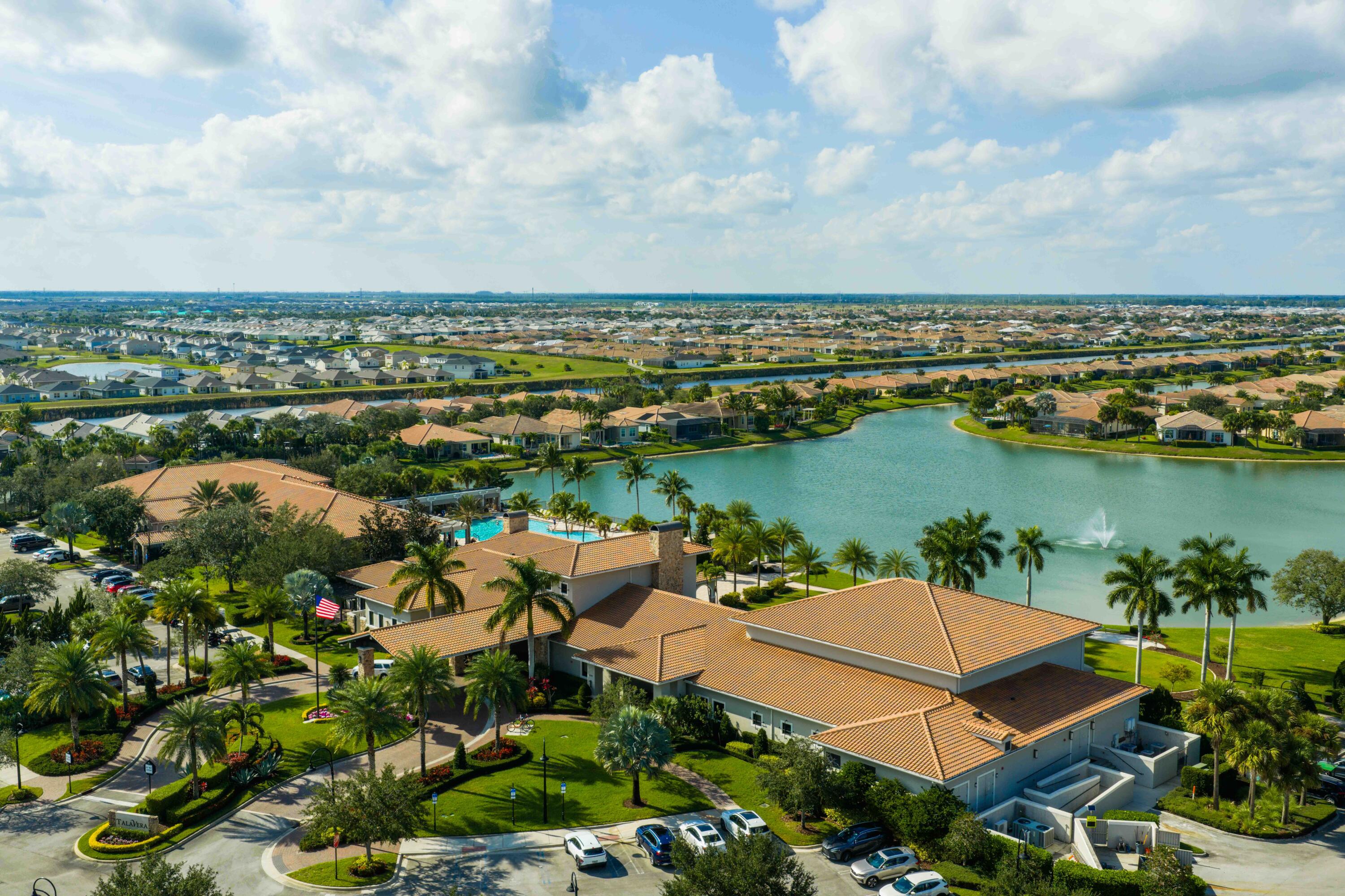 11473 Southwest Visconti Way Port St. Lucie, FL 34986 - Photo 67 of 69 an aerial view of tennis court