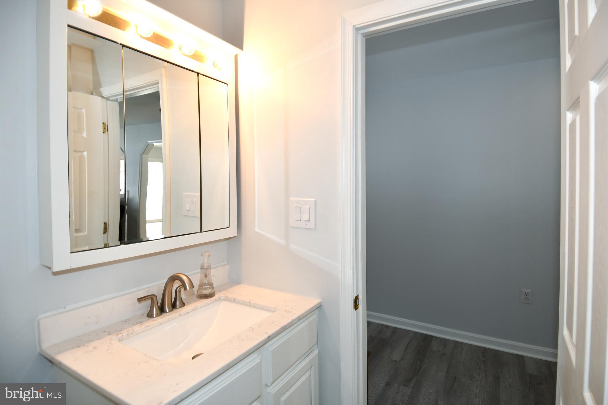 10049 Meleen Drive Faulkner, MD 20632 - Photo 22 of 56 a bathroom with a sink and a mirror