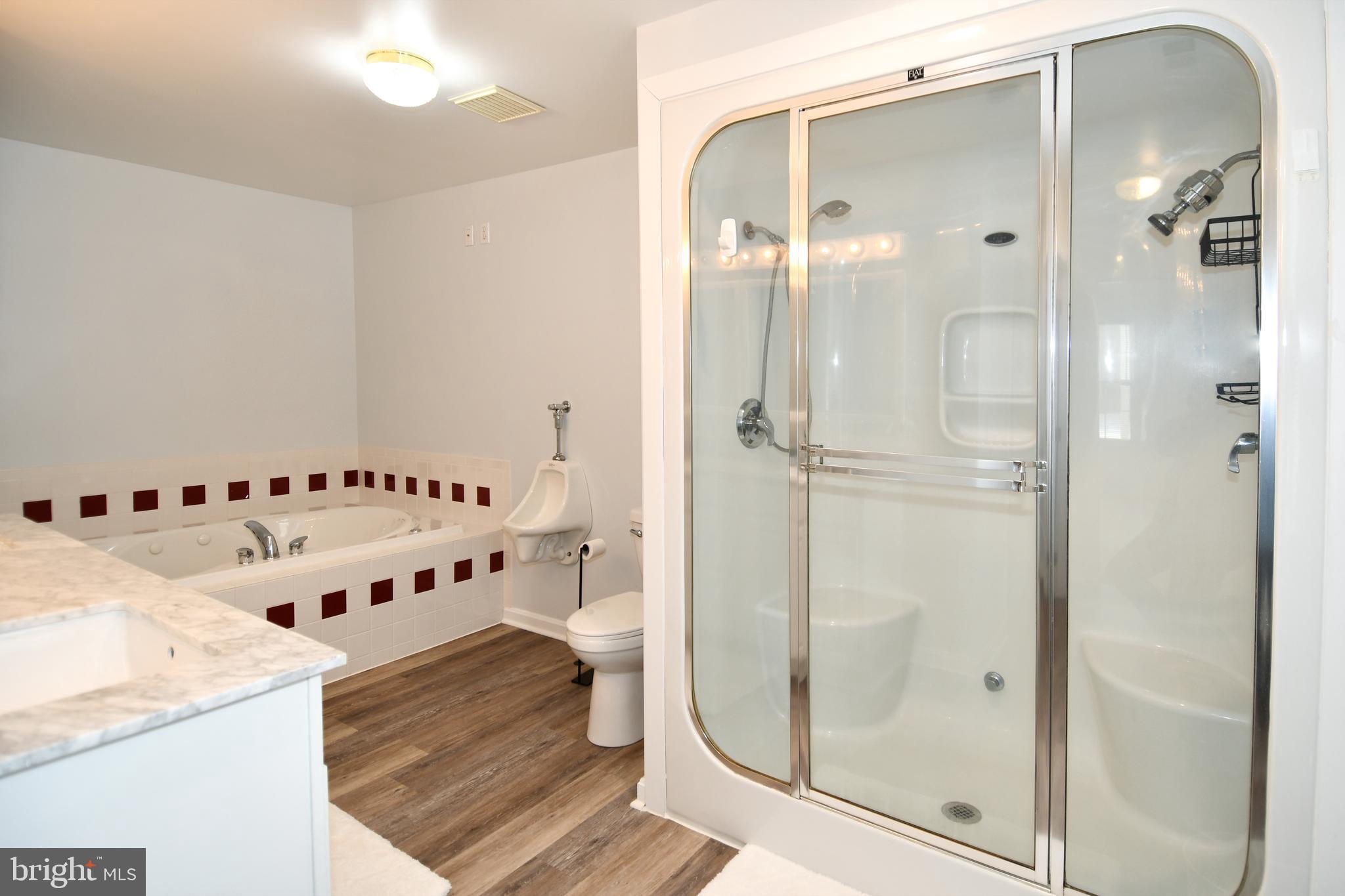 10049 Meleen Drive Faulkner, MD 20632 - Photo 35 of 56 a bathroom with a tub and a shower