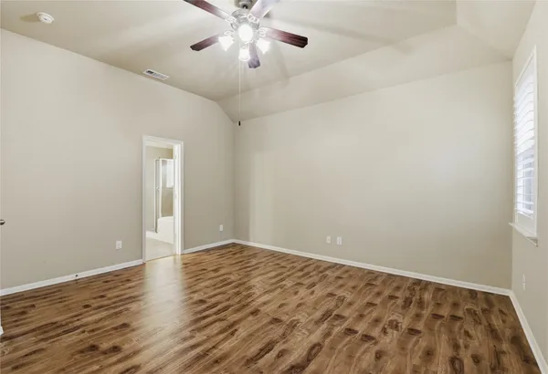 wooden floor in an empty room