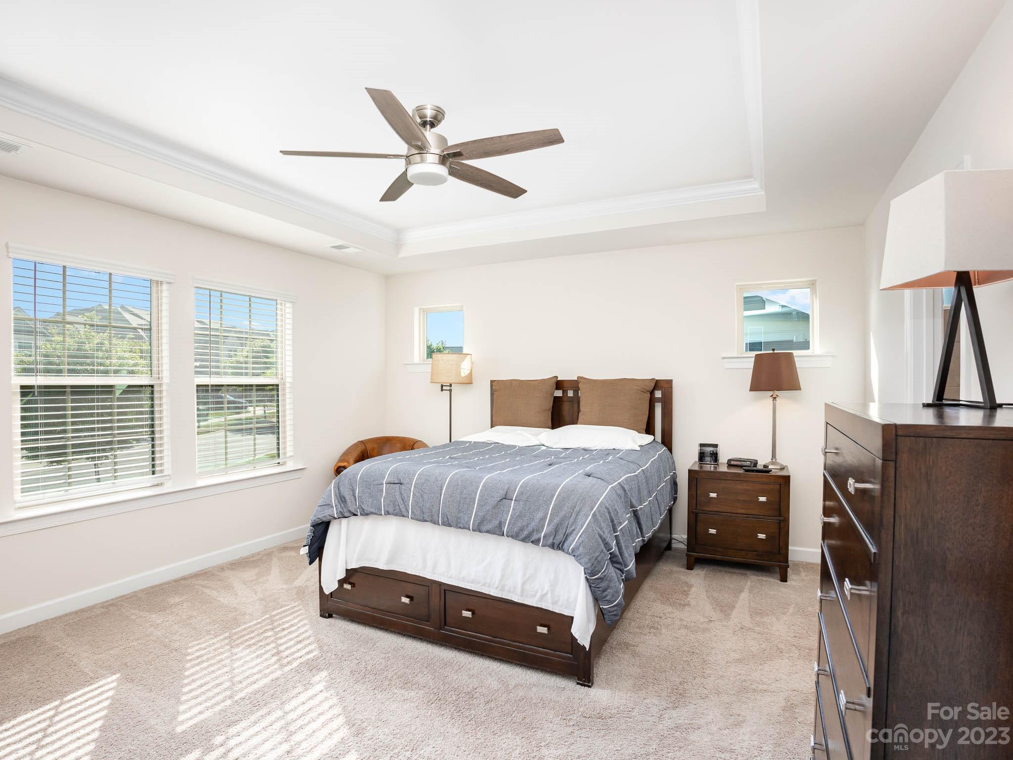 5688 Garrow Glen Road Charlotte, NC 28278 - Photo 11 of 30 a bedroom with a bed and window