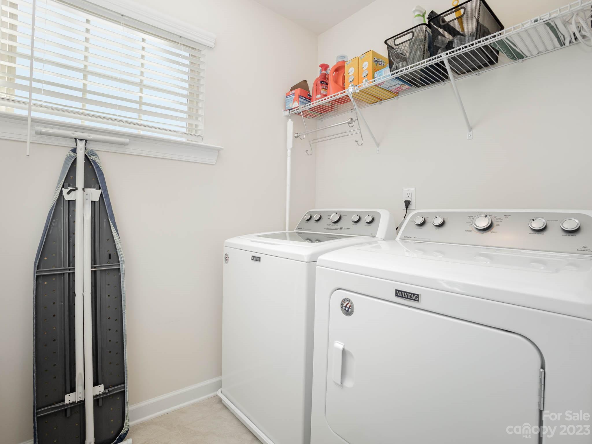 5688 Garrow Glen Road Charlotte, NC 28278 - Photo 22 of 30 a utility room with dryer and washer