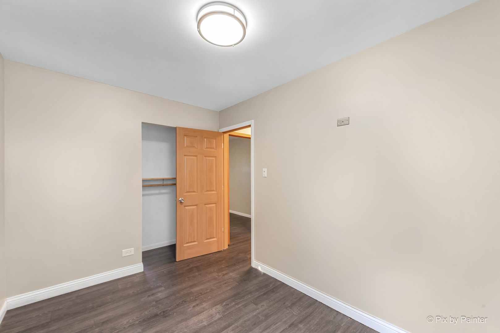 45W447 Lees Road Maple Park, IL 60151 - Photo 24 of 37 a view of an empty room with wooden floor and a window