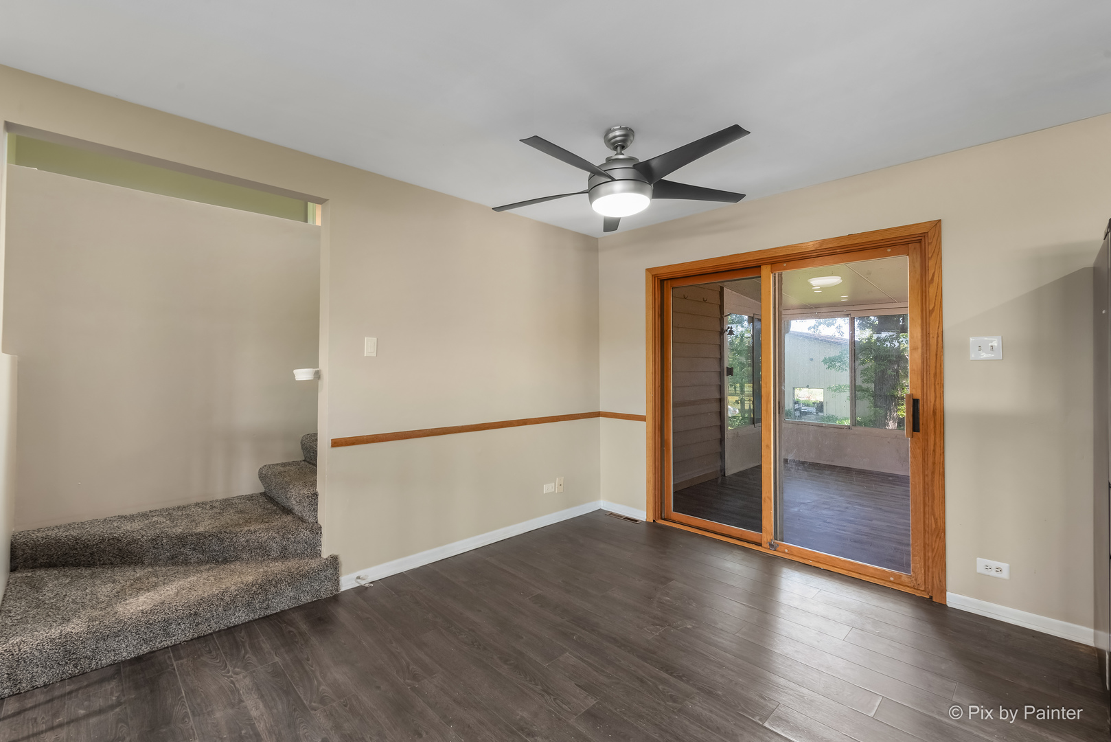 45W447 Lees Road Maple Park, IL 60151 - Photo 27 of 37 a view of empty room with wooden floor