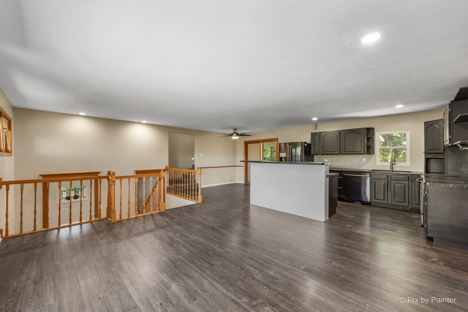 45W447 Lees Road Maple Park, IL 60151 - Photo 3 of 37 a view of kitchen with furniture and wooden floor