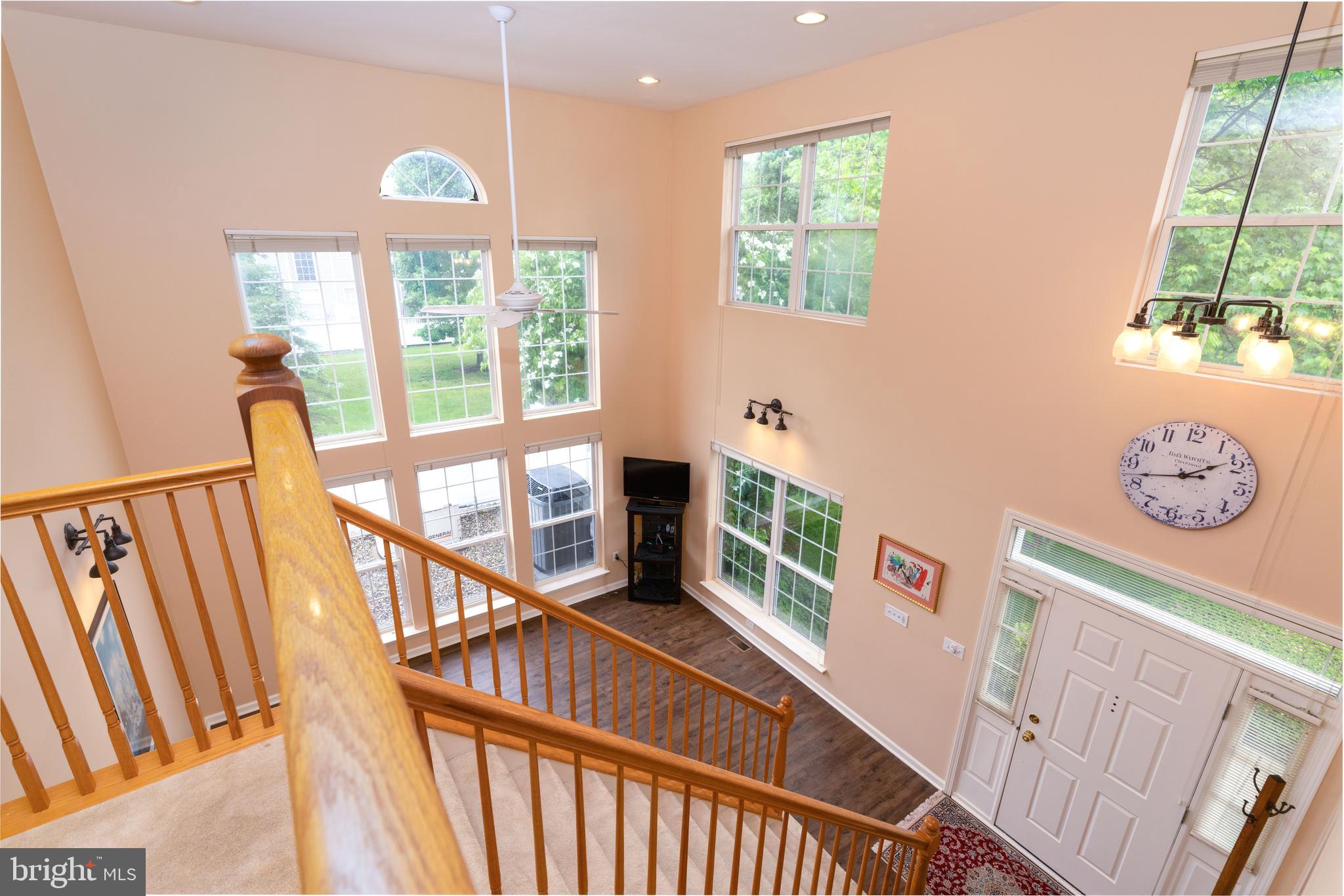 225 Colt Street Pennington, NJ 08534 - Photo 20 of 47 2 story ceiling living room from above
