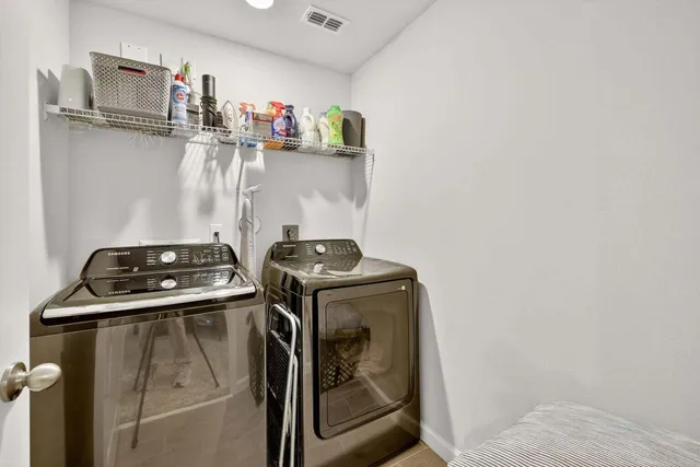 a view of washer and dryer